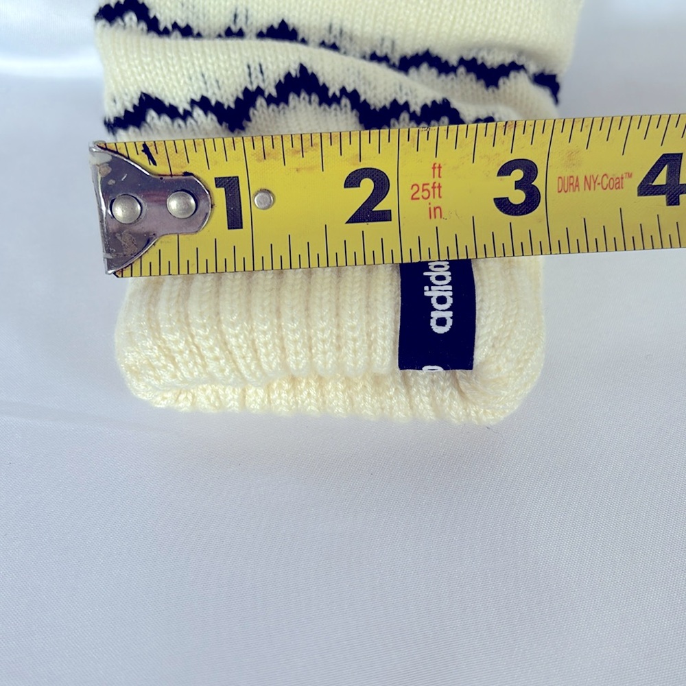 NWOT ADIDAS NEO WARM SOFT UNISEX GLOVES SIZE MEDIUM - IVORY - Picture 5 of 8